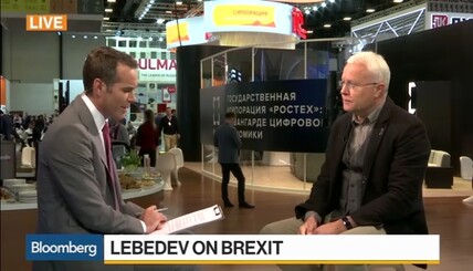 Lebedev on U.K. Election, Brexit, Fake News
